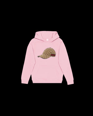 CASQUETTE BEIGE HOODIE ROSE