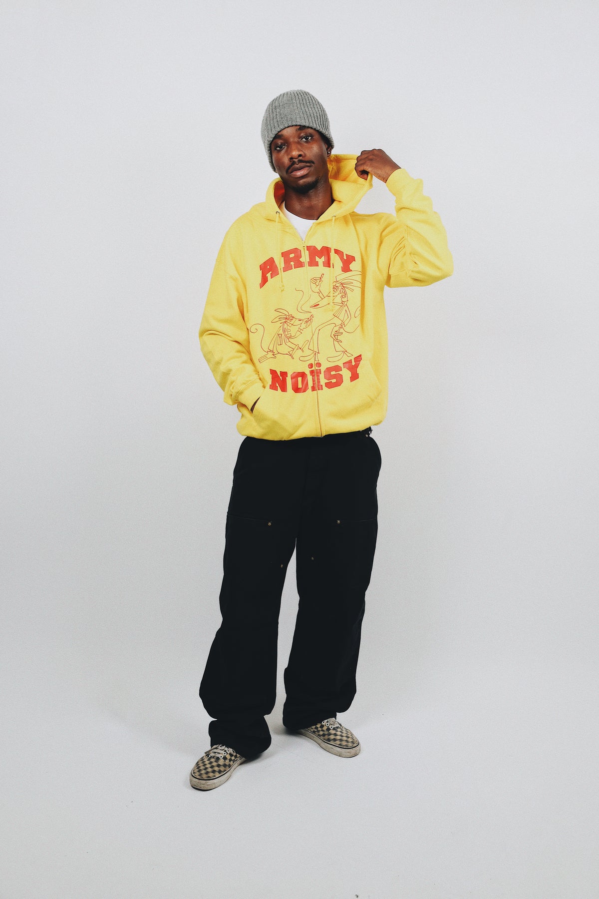 "RATZ" HOODIE ZIP