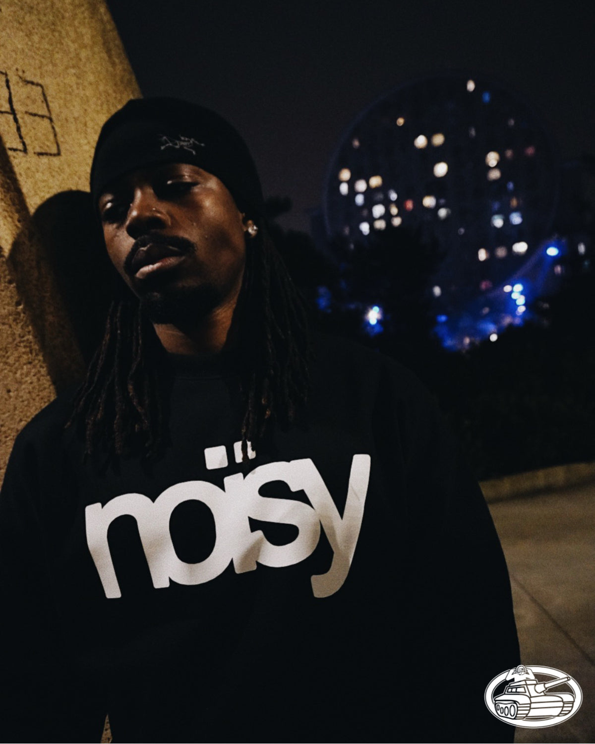 SWEAT NOÏSY LOGO BLACK
