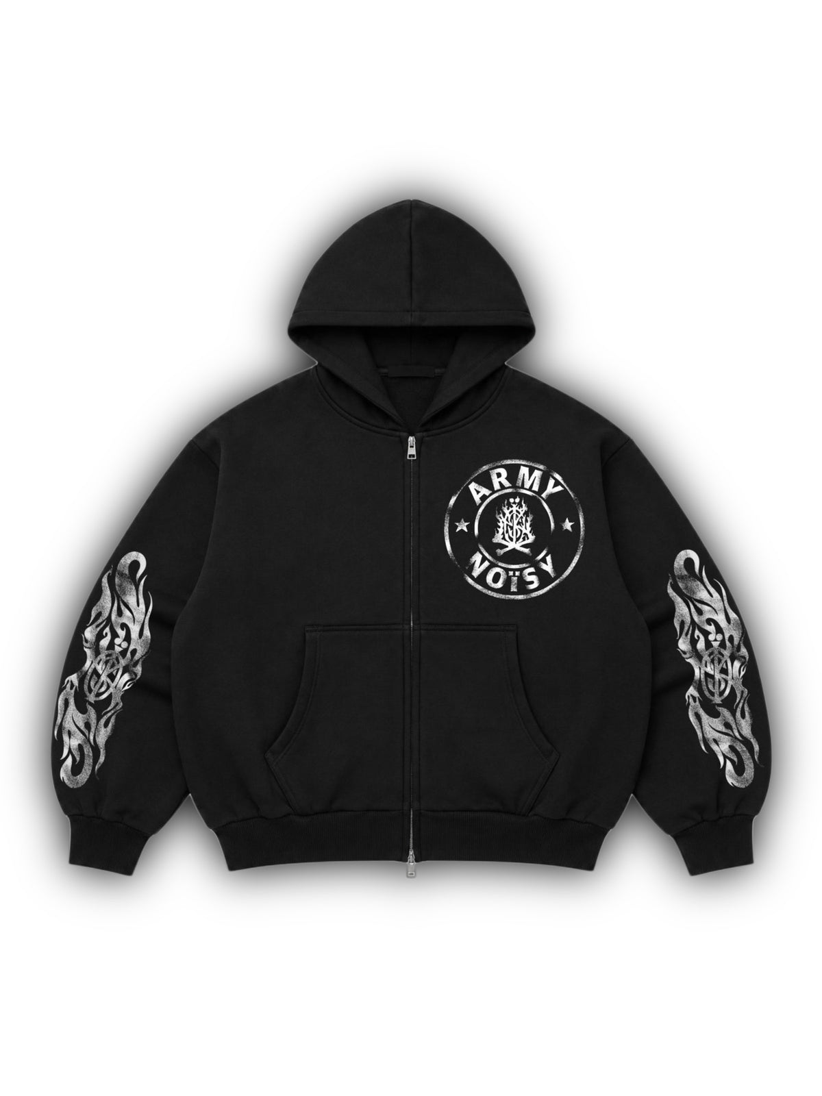 "FLAME" HOODIE ZIP