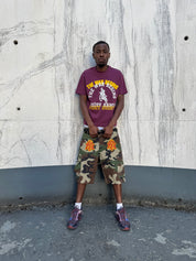 "NY HAWKS" CARGO SHORT