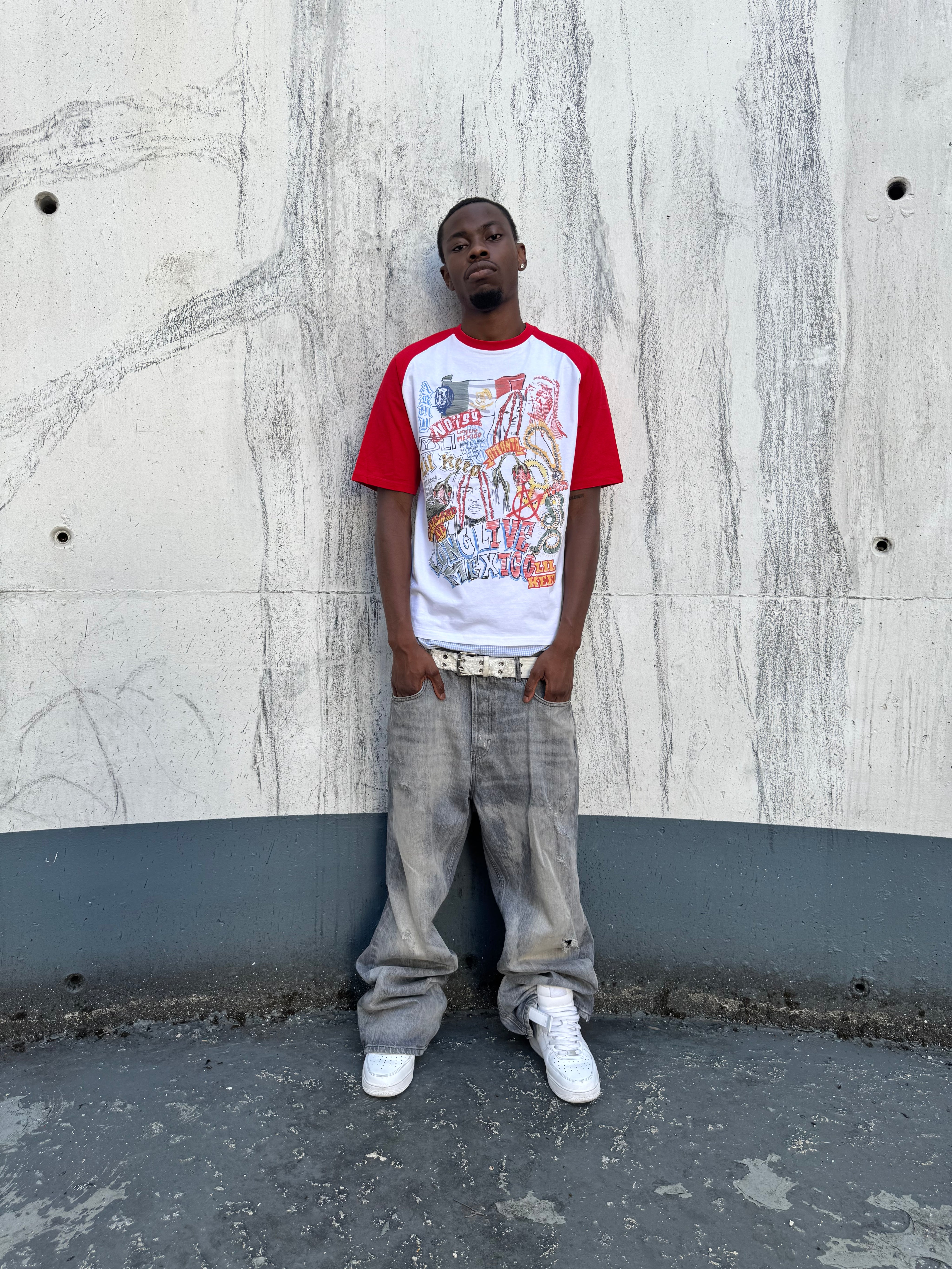 "LIL KEED" BASEBALL TEE