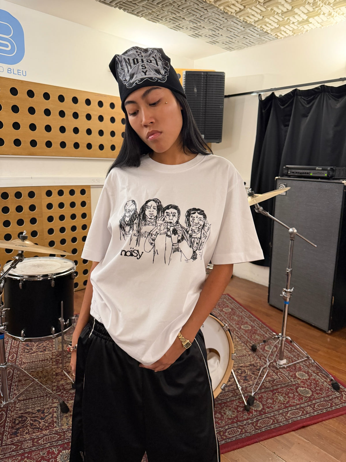"WHEEZY" TEE