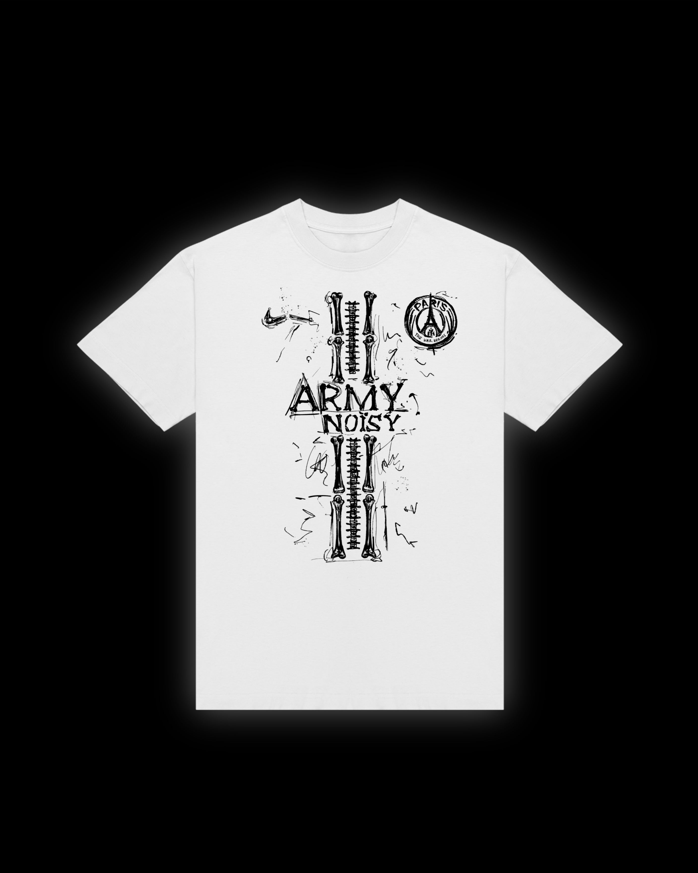 "SKELETON PARIS" T-SHIRT