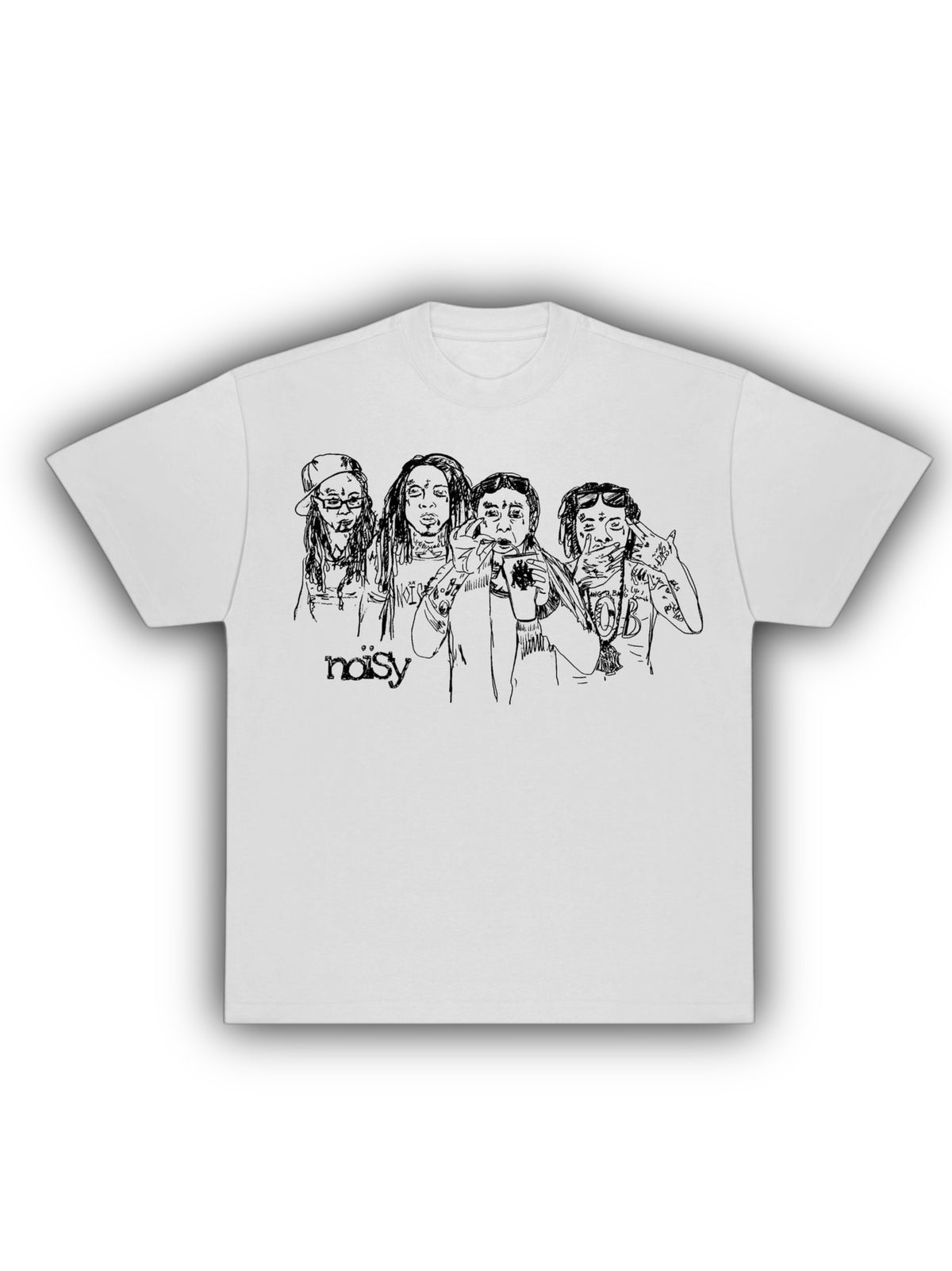 "WHEEZY" TEE