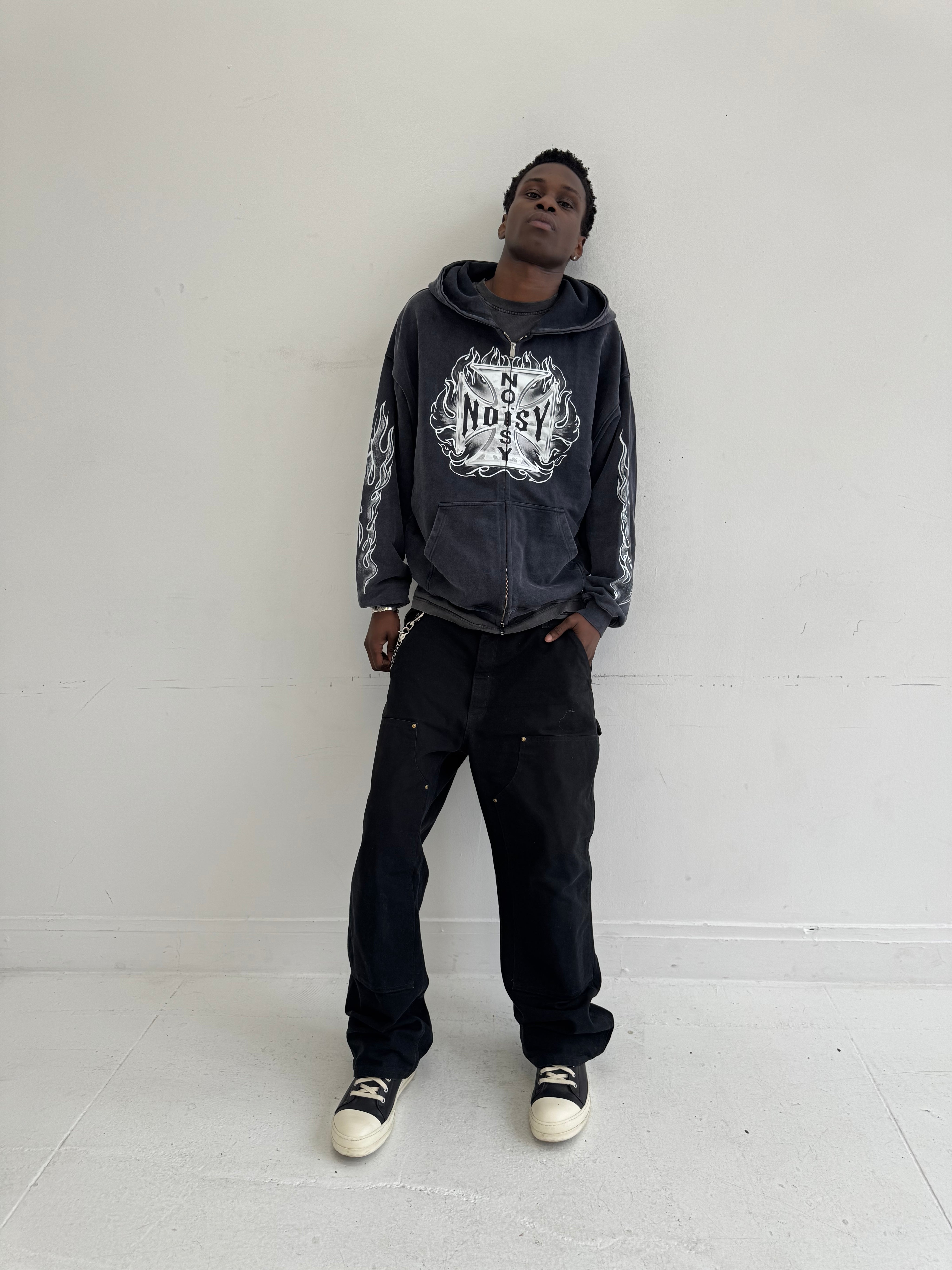 "CHOPPERS" VINTAGE HOODIE ZIP