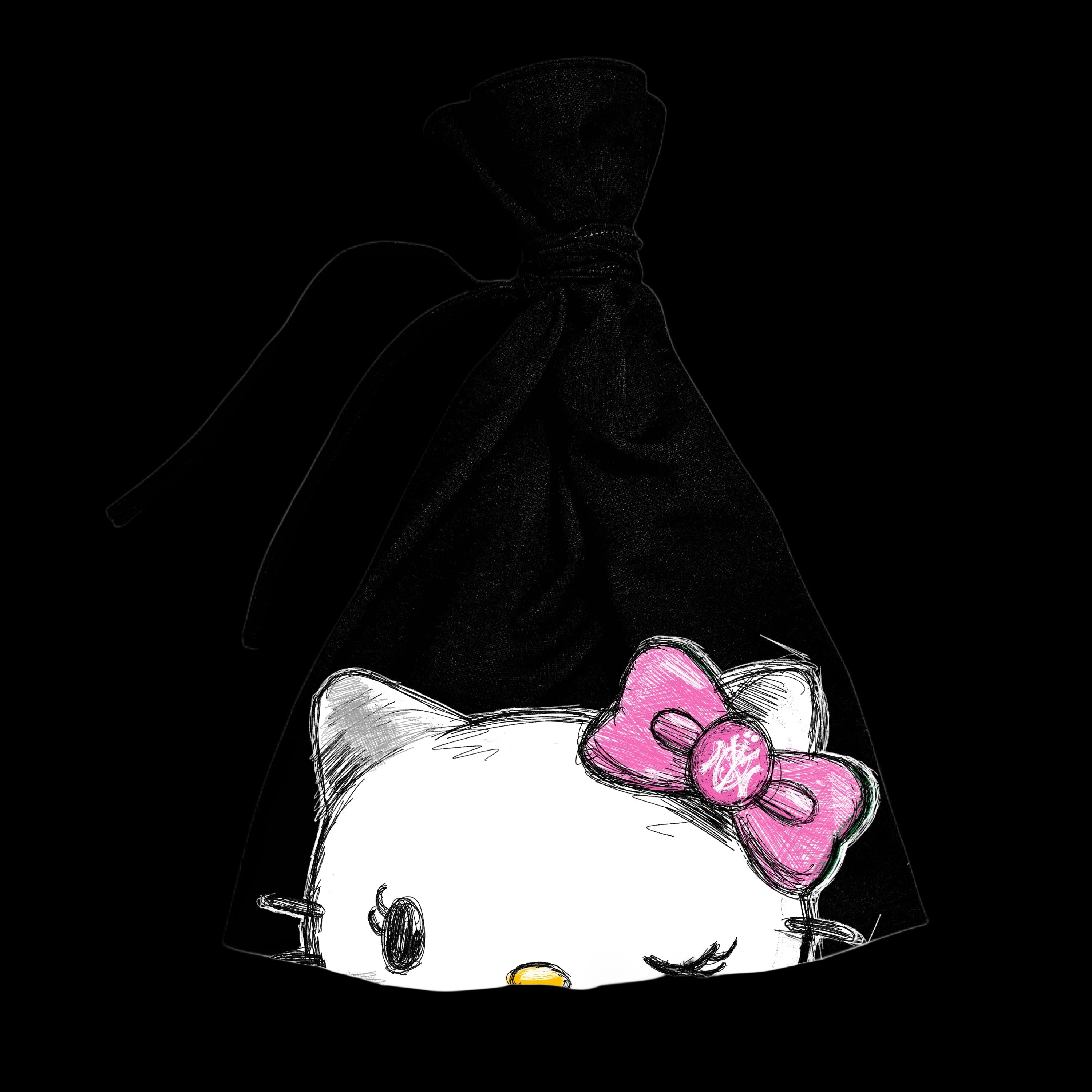 "KITTY" HANDMADE NY KNOT BEANIE