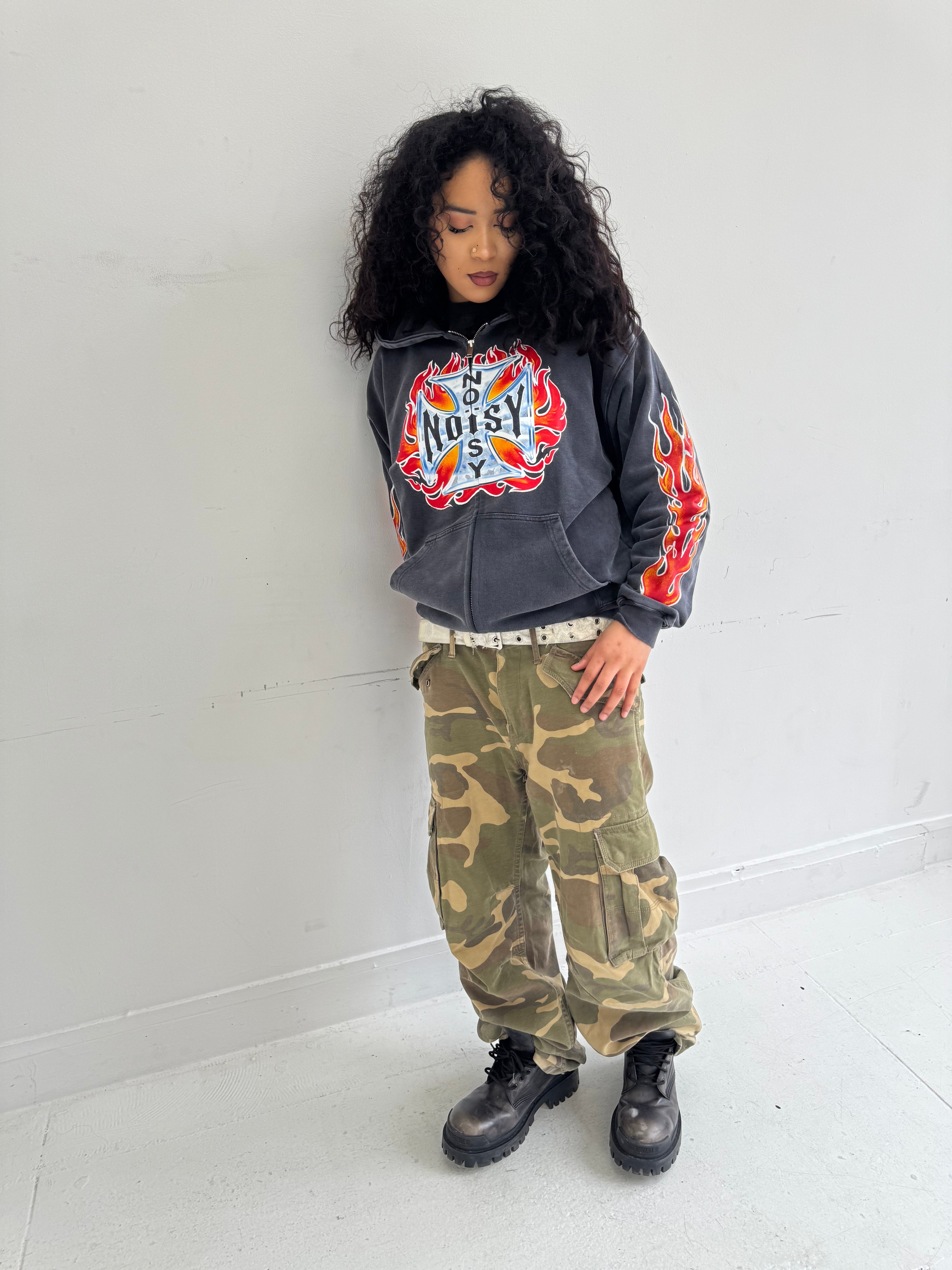 "CHOPPERS" VINTAGE HOODIE ZIP