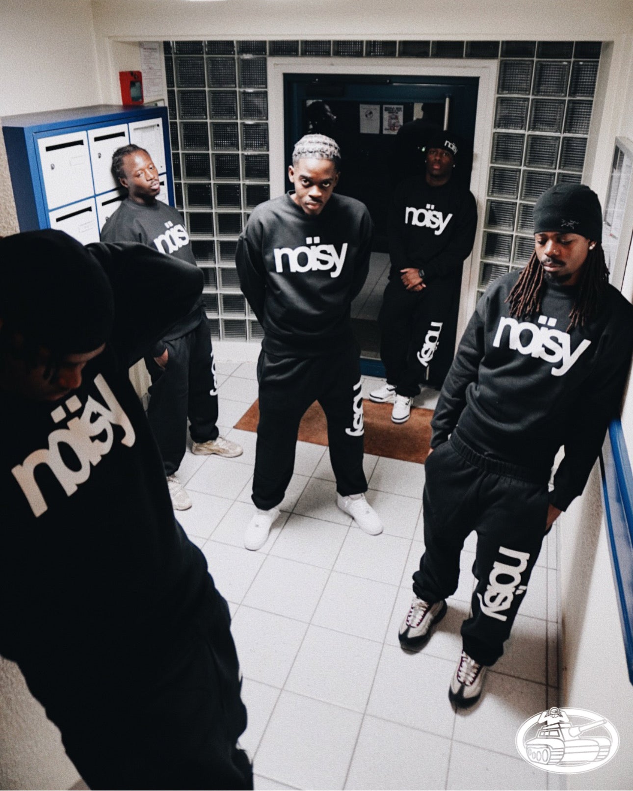 JOGGER NOÏSY LOGO BLACK