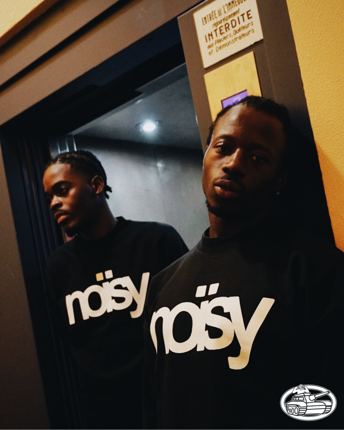SWEAT NOÏSY LOGO BLACK