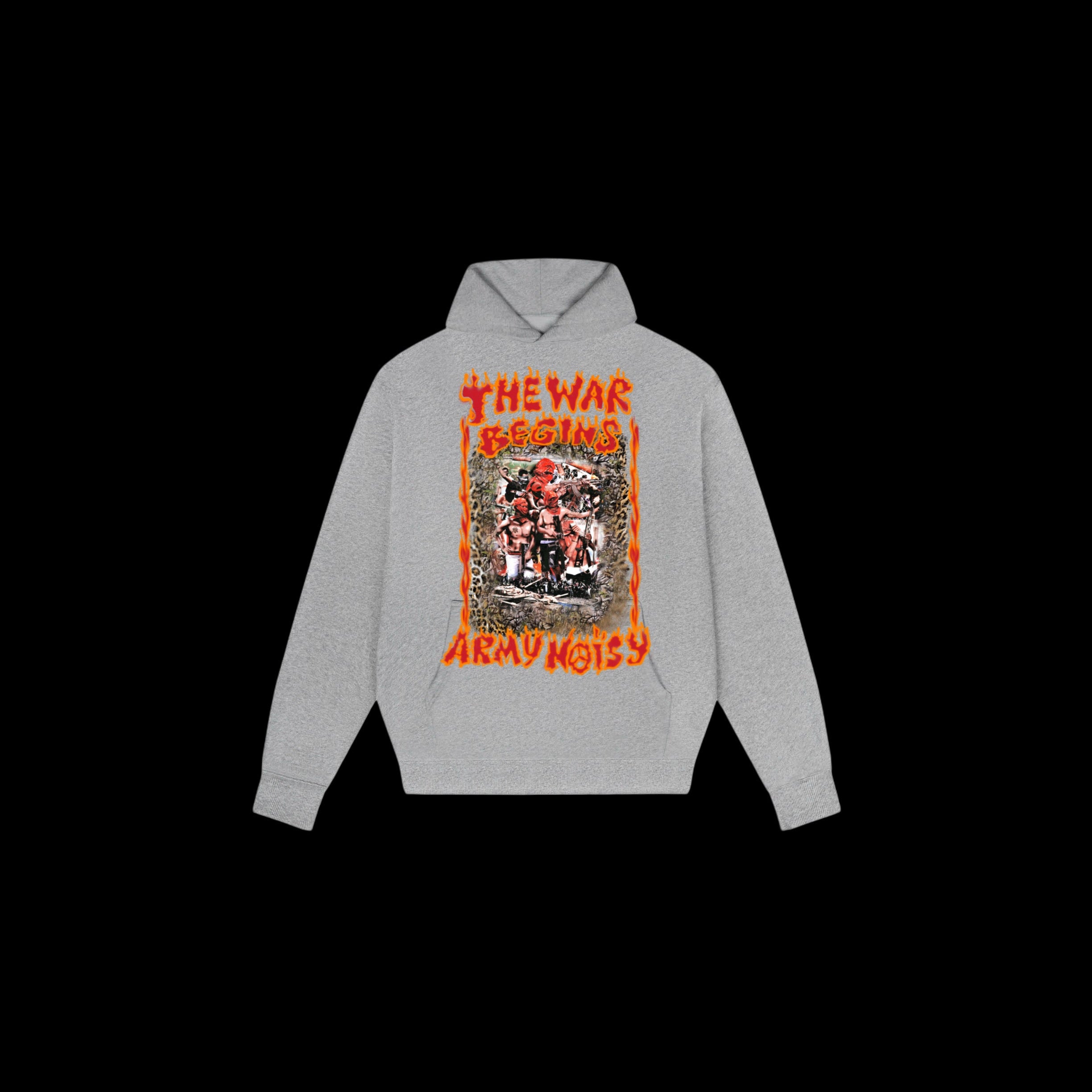 "THE WAR BEGINS" HOODIE
