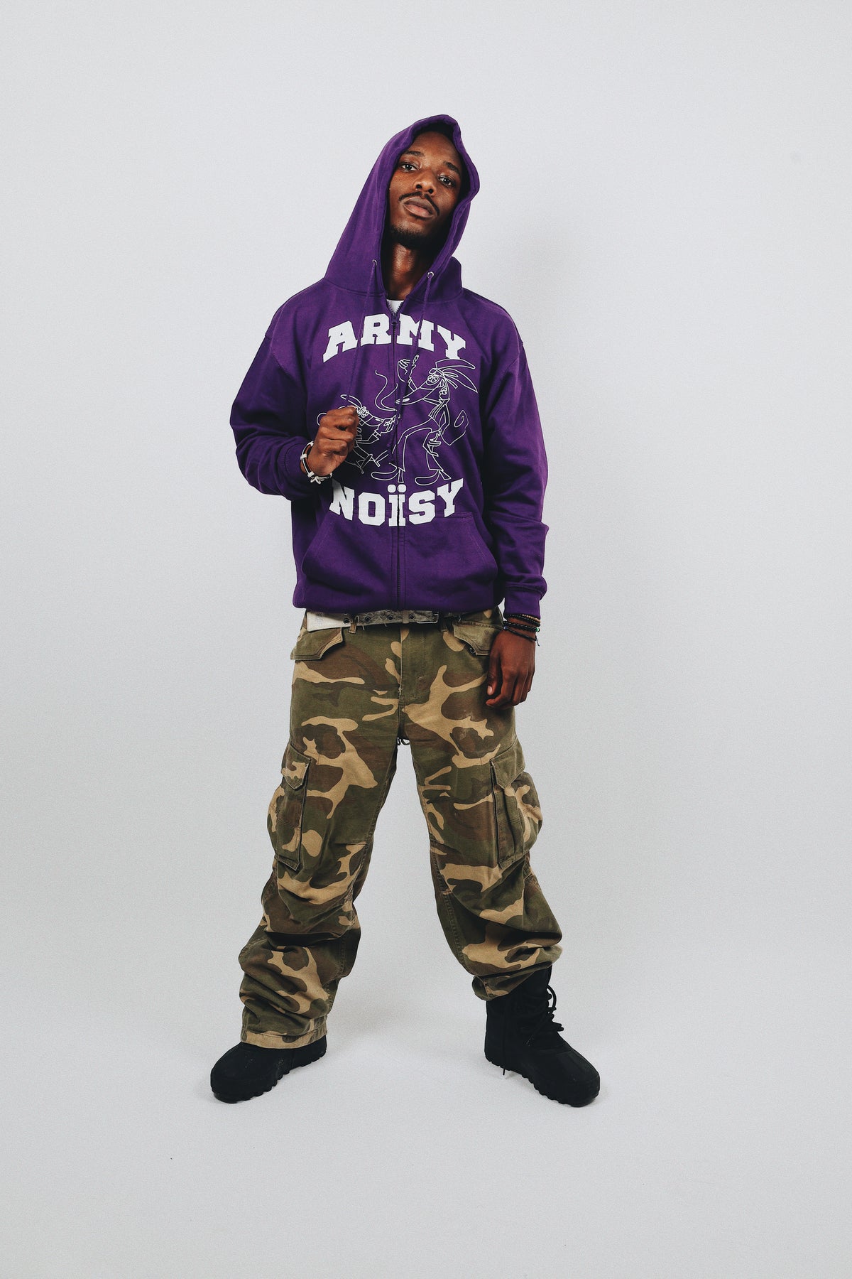 "RATZ" HOODIE ZIP
