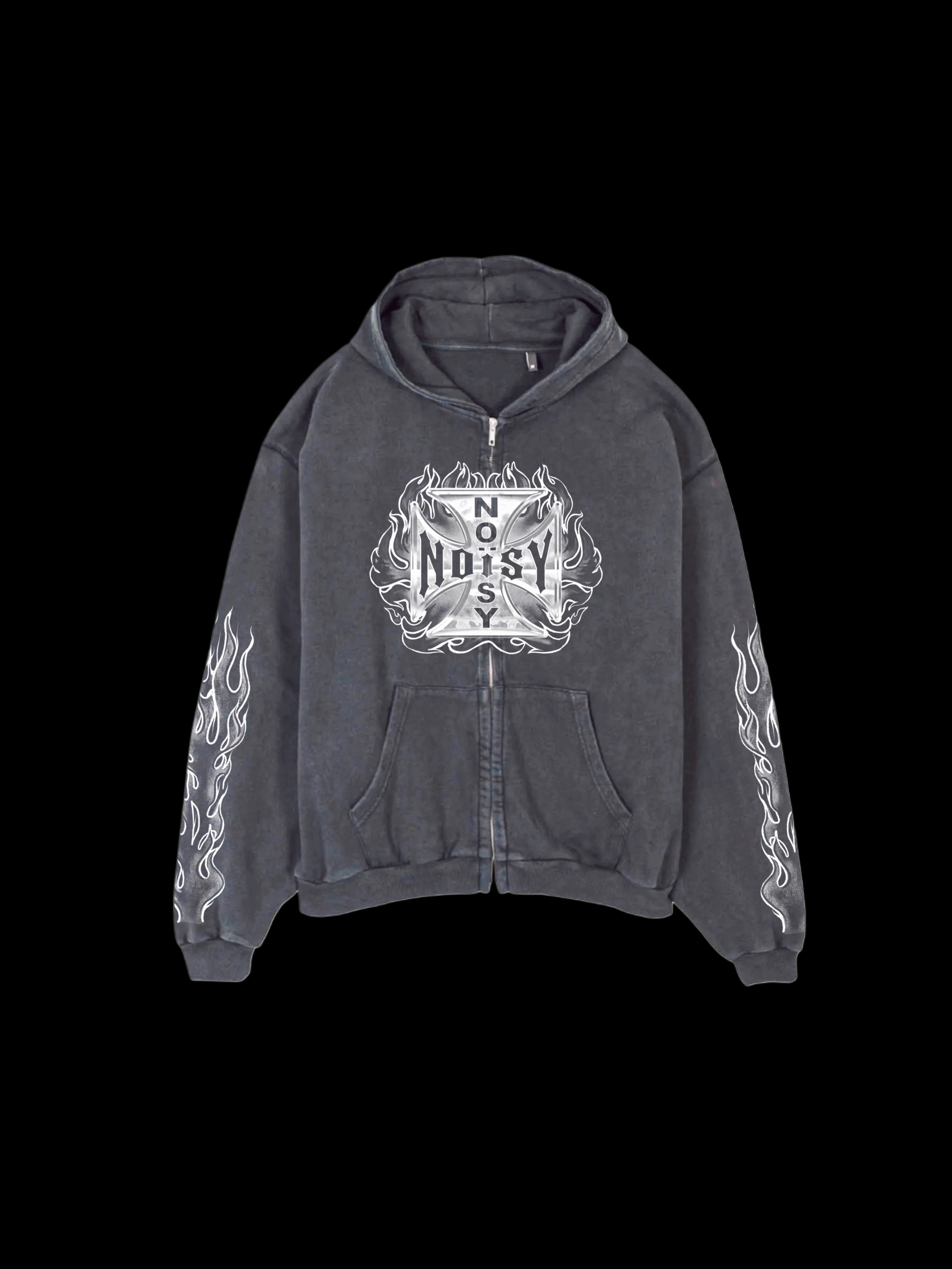 "CHOPPERS" VINTAGE HOODIE ZIP