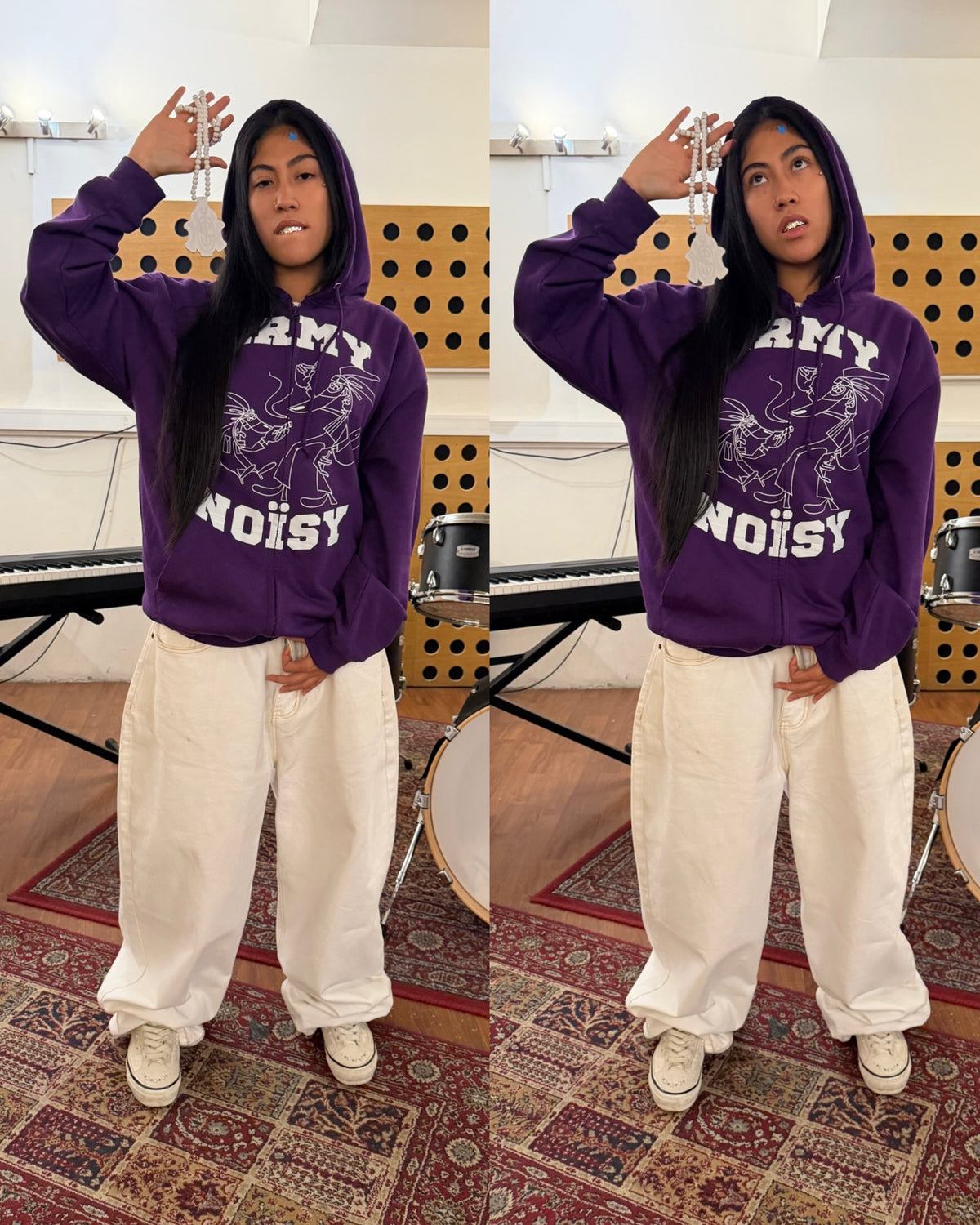 "RATZ" HOODIE ZIP