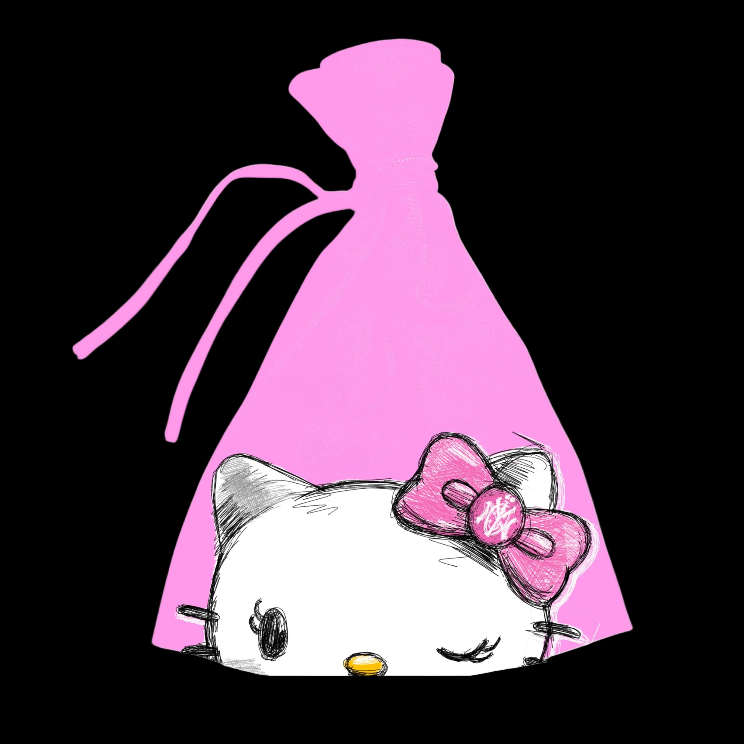 "KITTY" HANDMADE NY KNOT BEANIE