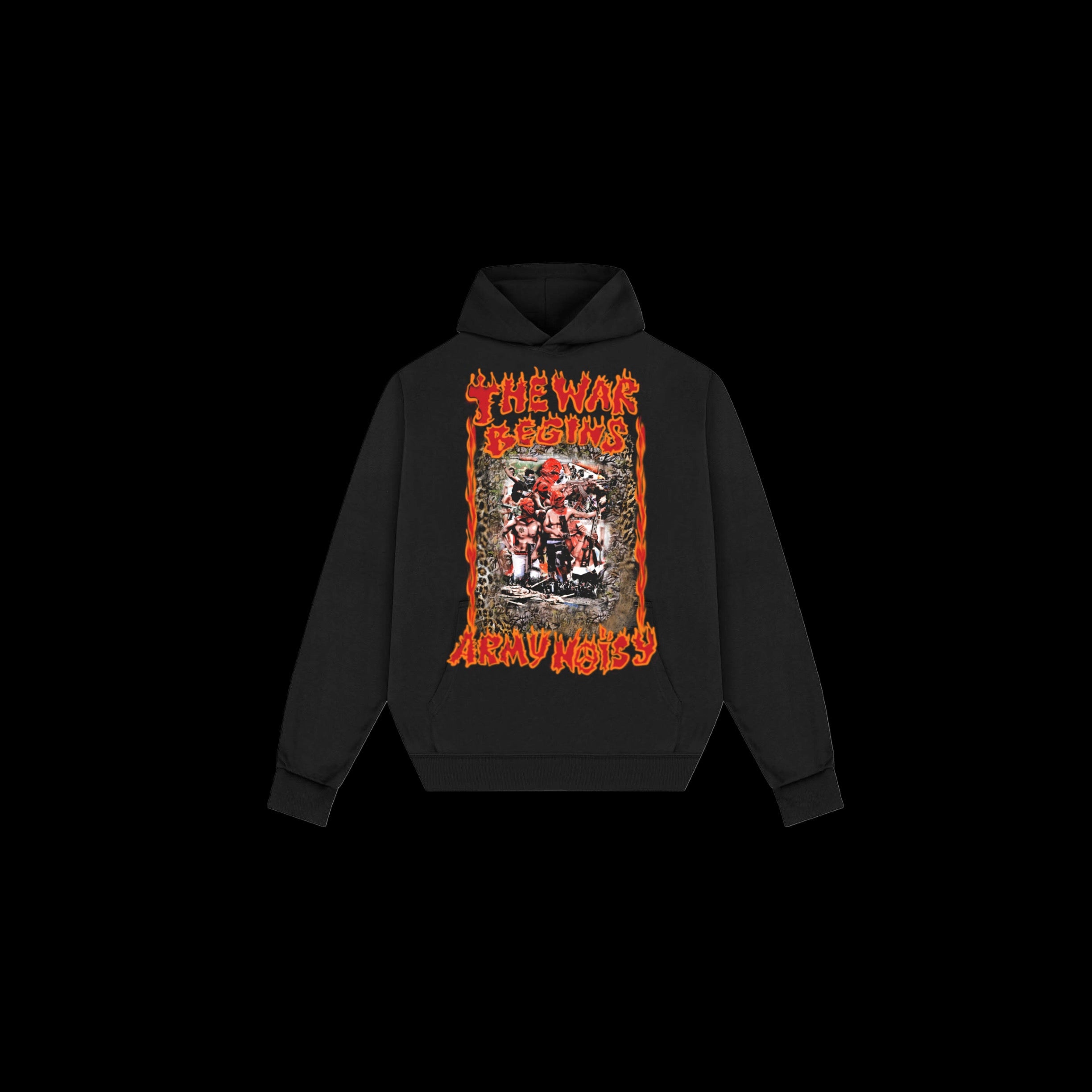 "THE WAR BEGINS" HOODIE