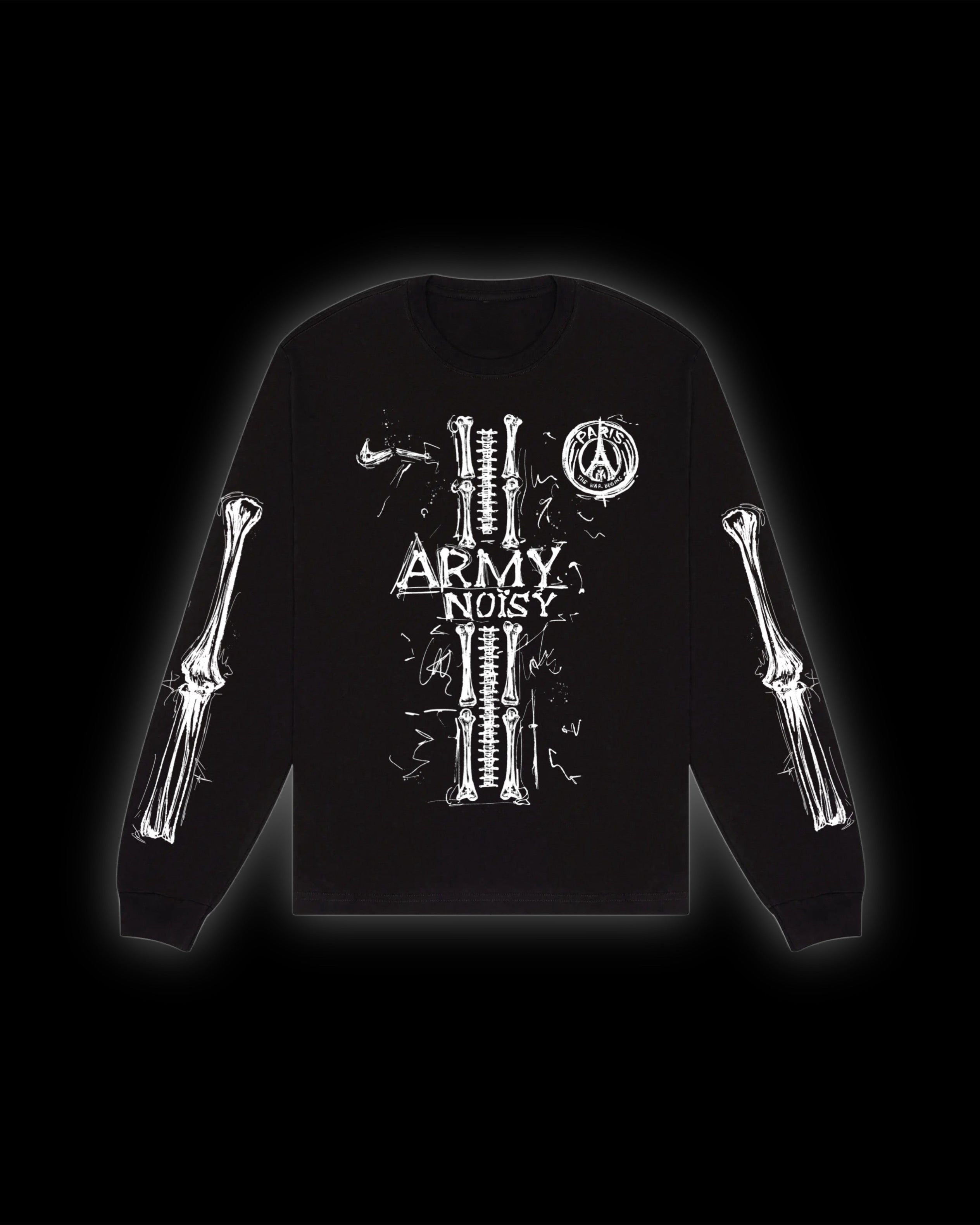 "SKELETON PARIS" LONGSLEEVE