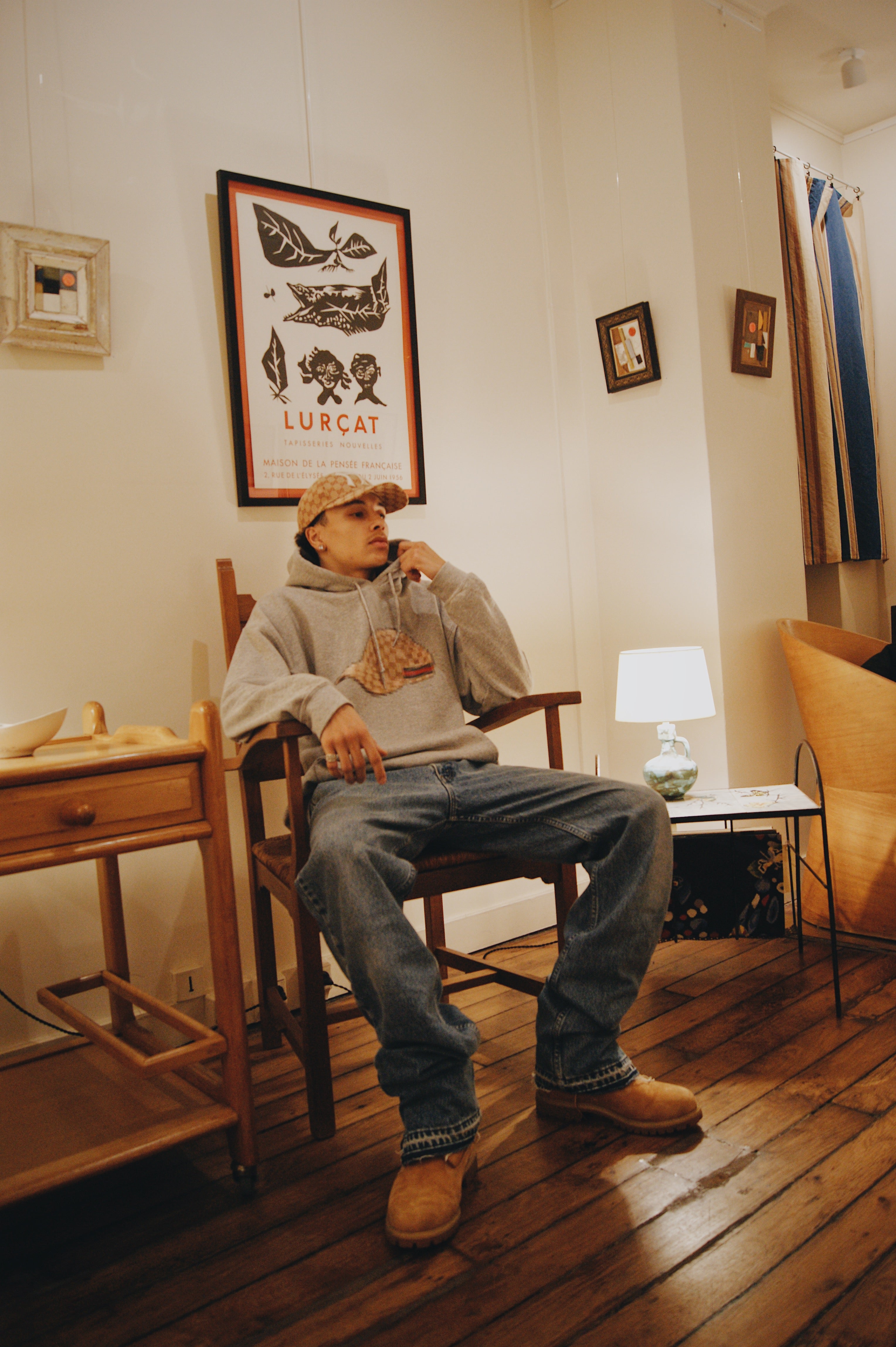 G*CCI HAT HOODIE