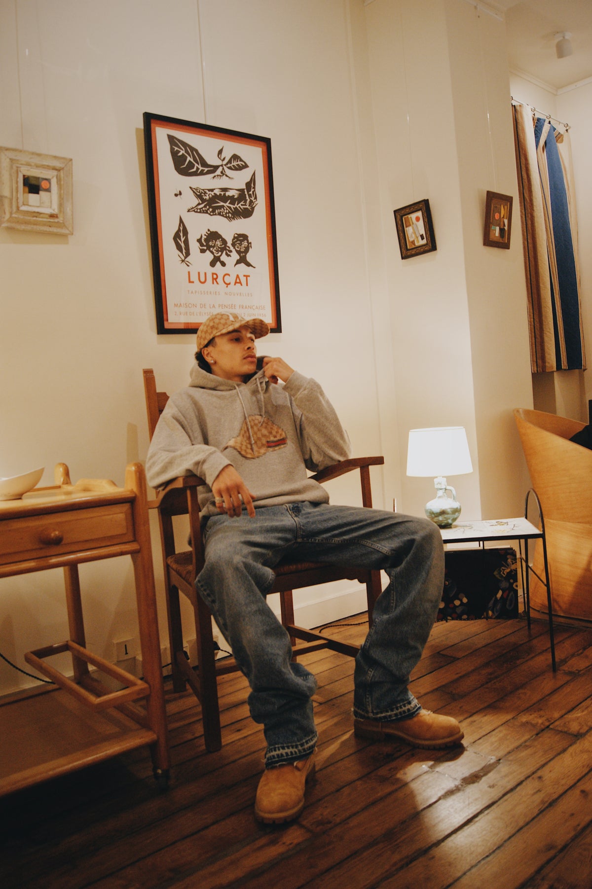 G*CCI HAT HOODIE