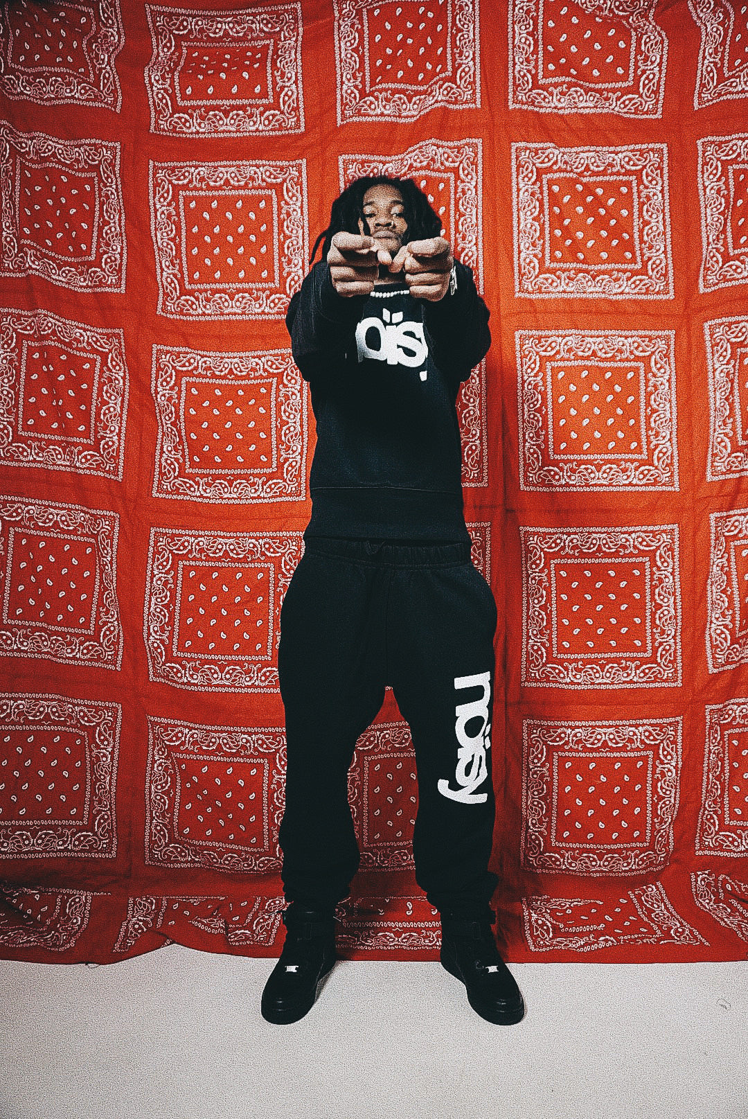 JOGGER NOÏSY LOGO BLACK