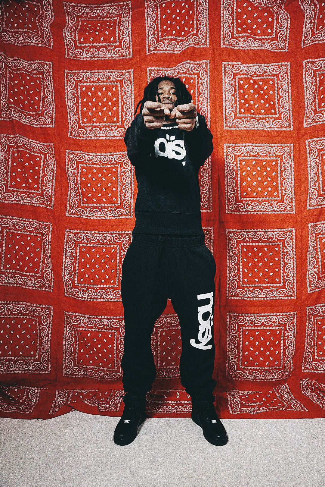 JOGGER NOÏSY LOGO BLACK