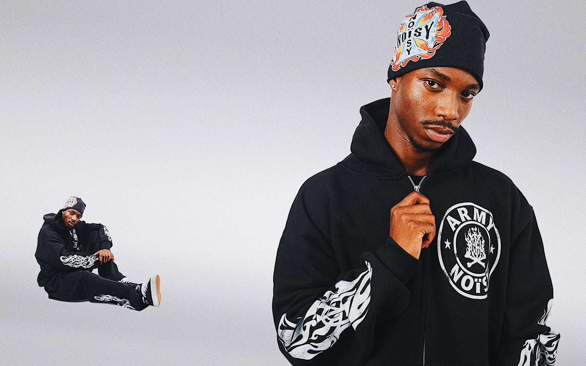 "FLAME" HOODIE ZIP
