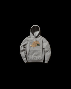 CASQUETTE BEIGE HOODIE GRIS