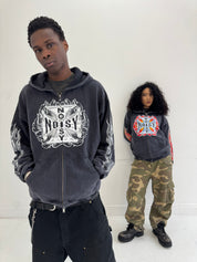 "CHOPPERS" VINTAGE HOODIE ZIP