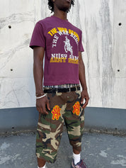 "NY HAWKS" CARGO SHORT