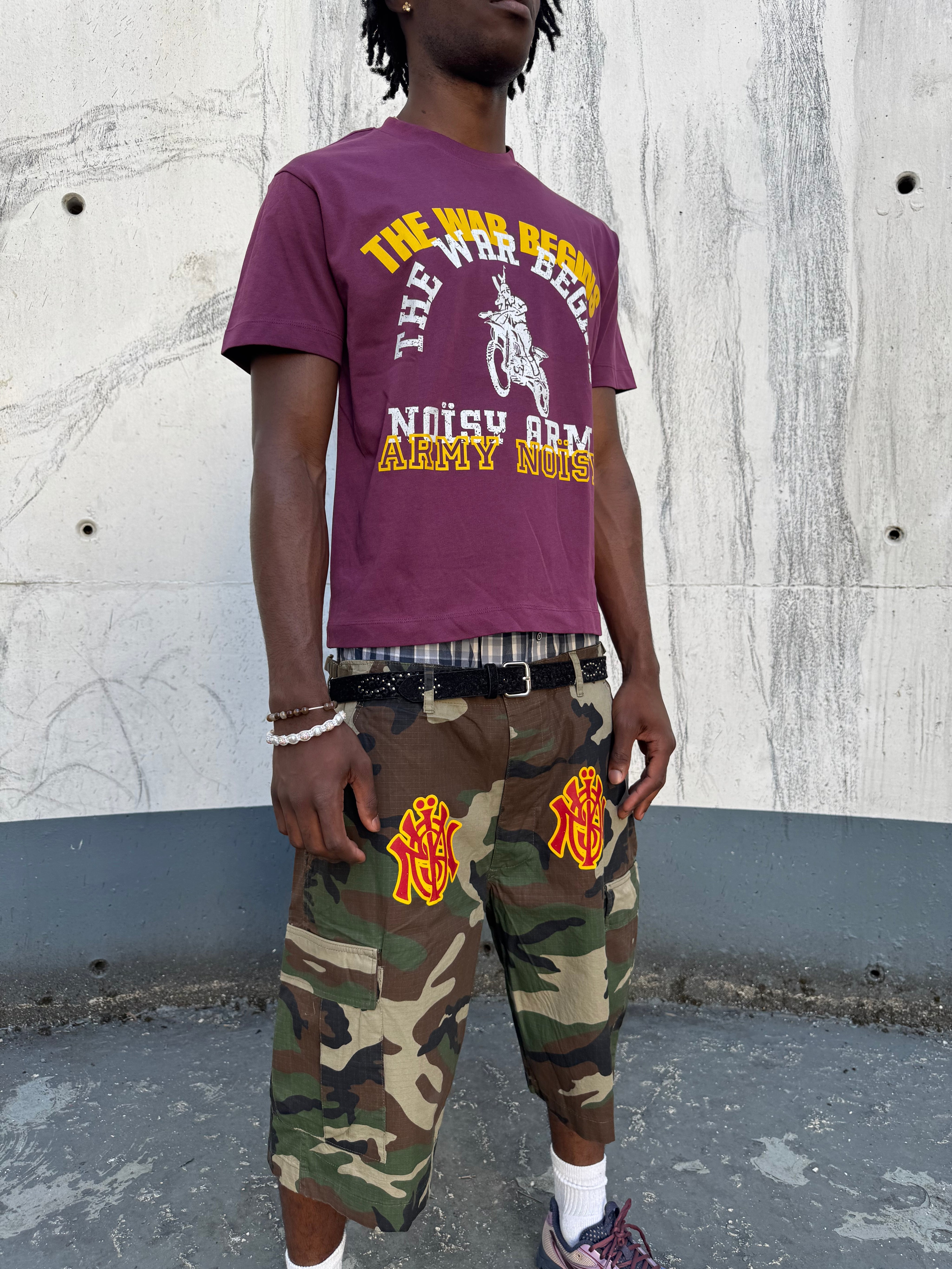 "NY HAWKS" CARGO SHORT