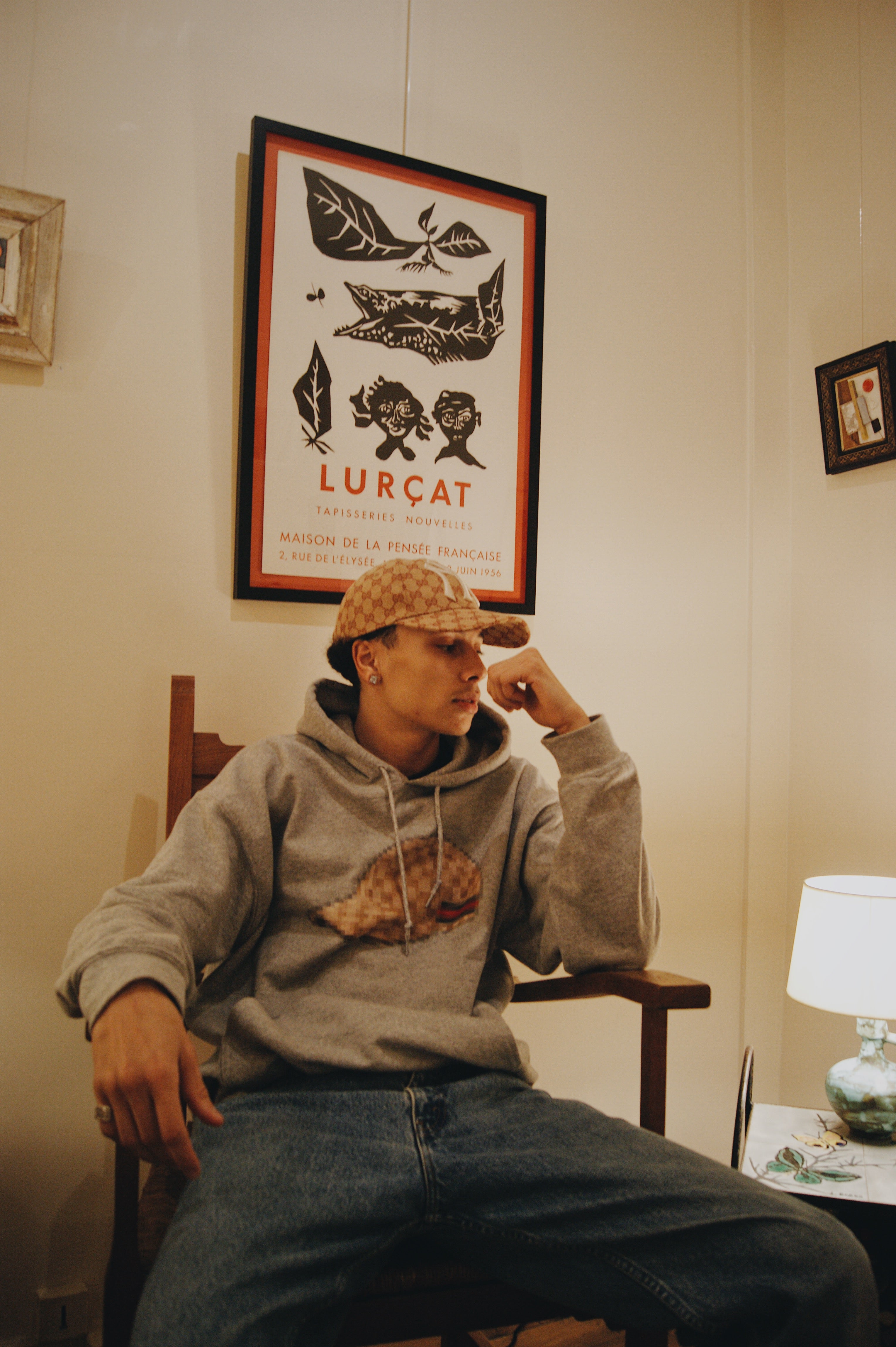 G*CCI HAT HOODIE