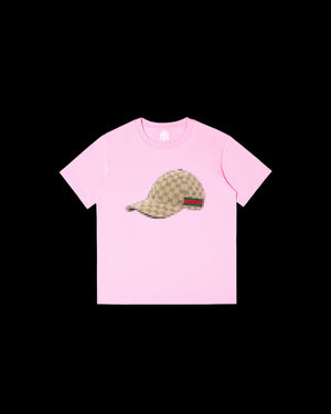 CASQUETTE BEIGE TEE ROSE